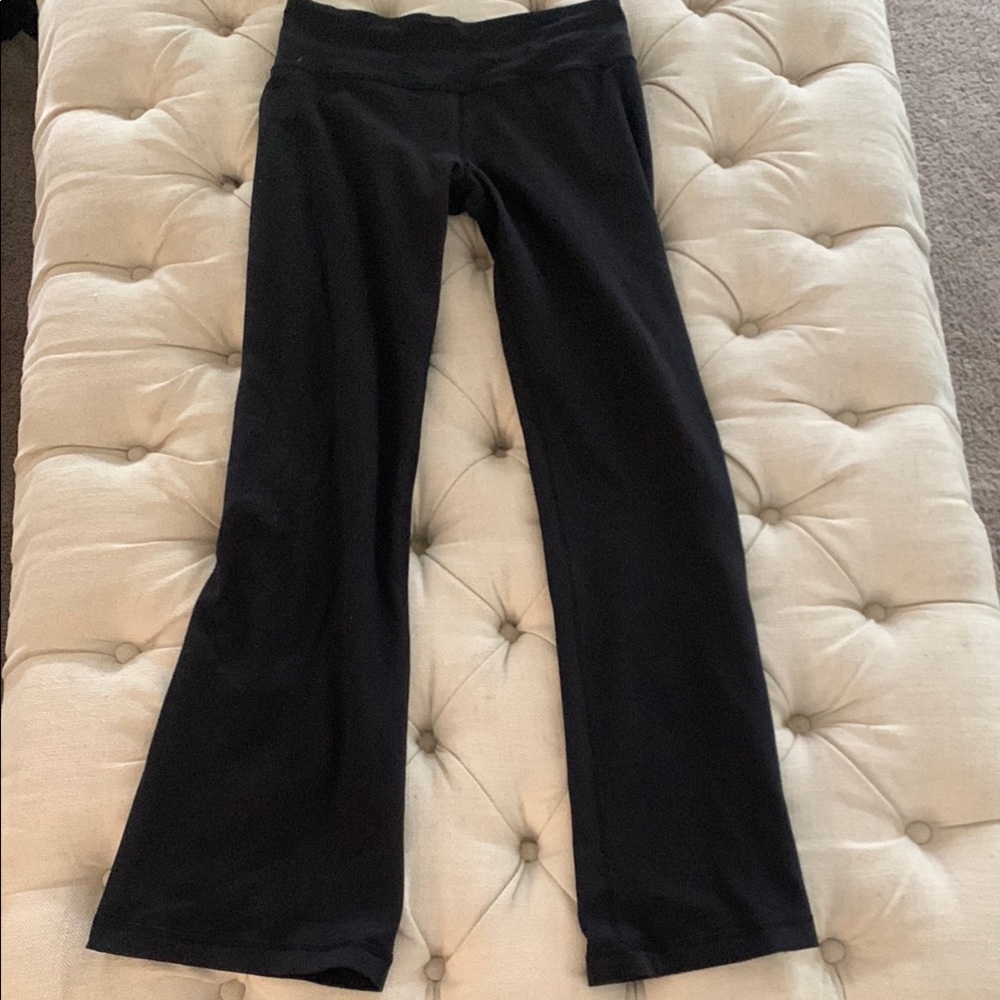 lululemon athletica Midnight Black Flare Pants
